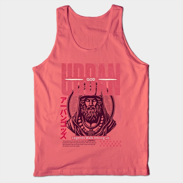 Urban Gods: Legends Among Us Tank Top by DesignByJeff